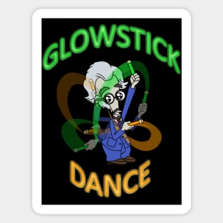Glowstick Dance Sticker